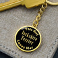 Yorkshire Terrier v2 - Luxury Keychain