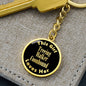 Treeing Walker Coonhound v2 - Luxury Keychain
