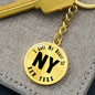 Heart In New York v01 - Luxury Keychain