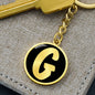 Initial G v2b - Luxury Keychain