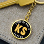 Heart In Kansas - Luxury Keychain
