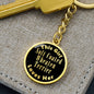 Soft Coated Wheaten Terrier v2 - Luxury Keychain
