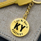 Heart In Kentucky v01 - Luxury Keychain