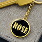 Rose v02 - Luxury Keychain