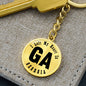 Heart In Georgia v01 - Luxury Keychain