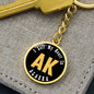Heart In Alaska - Luxury Keychain