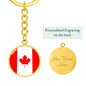 Canadian Flag - Luxury Keychain