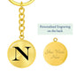 Initial N v1a - Luxury Keychain
