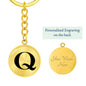 Initial Q v1a - Luxury Keychain