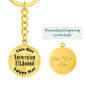 Norwegian Elkhound - Luxury Keychain