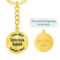 Norwegian Buhund - Luxury Keychain