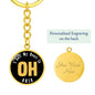 Heart In Ohio - Luxury Keychain