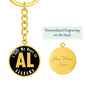 Heart In Alabama - Luxury Keychain