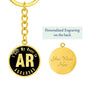 Heart In Arkansas v02 - Luxury Keychain