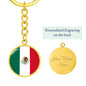 Mexican Flag - Luxury Keychain