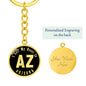 Heart In Arizona v02 - Luxury Keychain