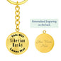 Siberian Husky - Luxury Keychain