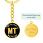 Heart In Montana - Luxury Keychain