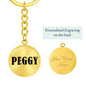 Peggy v01 - Luxury Keychain