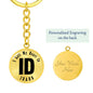 Heart In Idaho v01 - Luxury Keychain