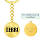 Terri v01 - Luxury Keychain
