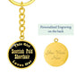 Scottish Fold Shorthair v2 - Luxury Keychain
