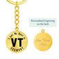 Heart In Vermont v01 - Luxury Keychain