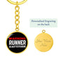 Runner With An Attitude - Luxury Keychain