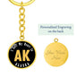 Heart In Alaska - Luxury Keychain
