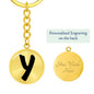 Initial Y v1b - Luxury Keychain