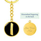Initial I v2b - Luxury Keychain