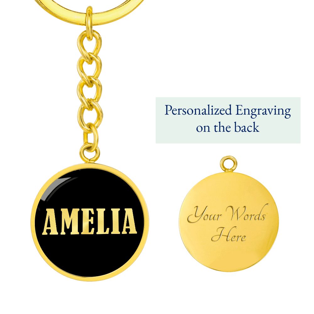 Amelia v02 - Luxury Keychain