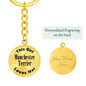 Manchester Terrier - Luxury Keychain