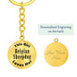Belgian Sheepdog - Luxury Keychain