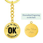 Heart In Oklahoma v01 - Luxury Keychain