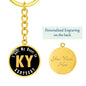 Heart In Kentucky - Luxury Keychain