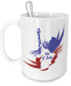 4th of July - 15oz Mug - Unique Gifts Store