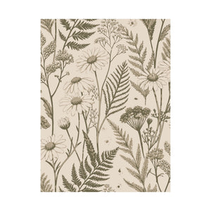 Wildflowers Pattern 048 - 18 in x 24 in Matte Poster