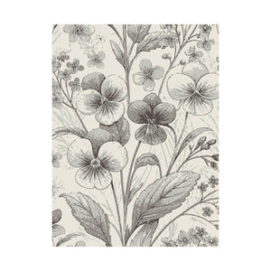 Wildflowers Pattern 159 - 18 in x 24 in Matte Poster