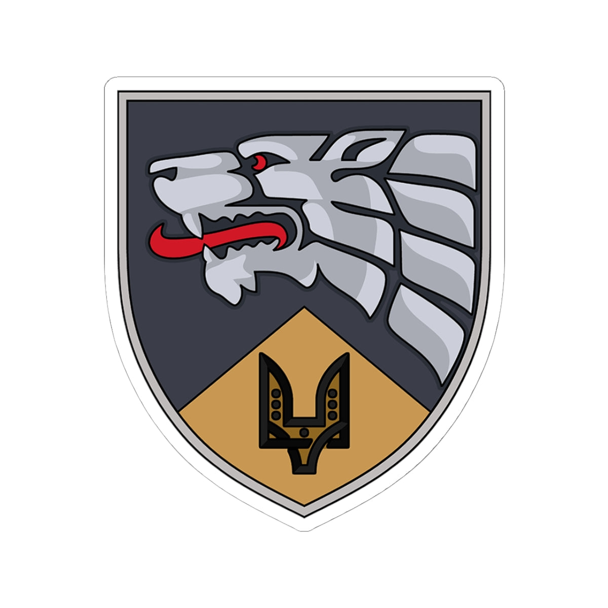 Special Operations Center North (Ukraine) - 3" x 3" Kiss-Cut Sticker