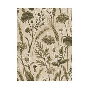 Wildflowers Pattern 081 - 18 in x 24 in Matte Poster