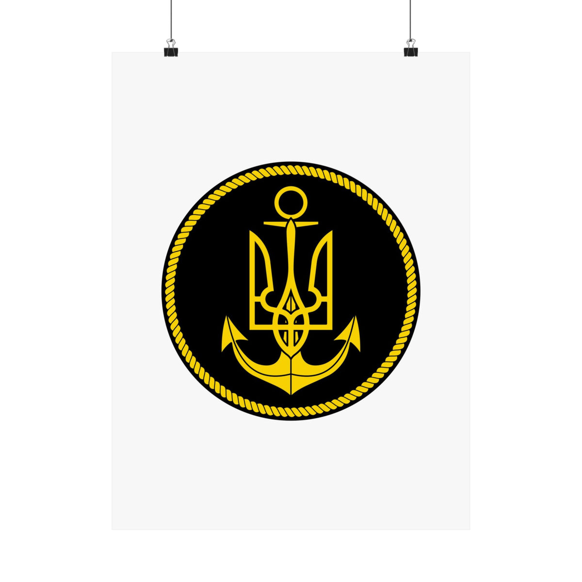 Navy (Ukraine) - 18 in x 24 in Matte Poster