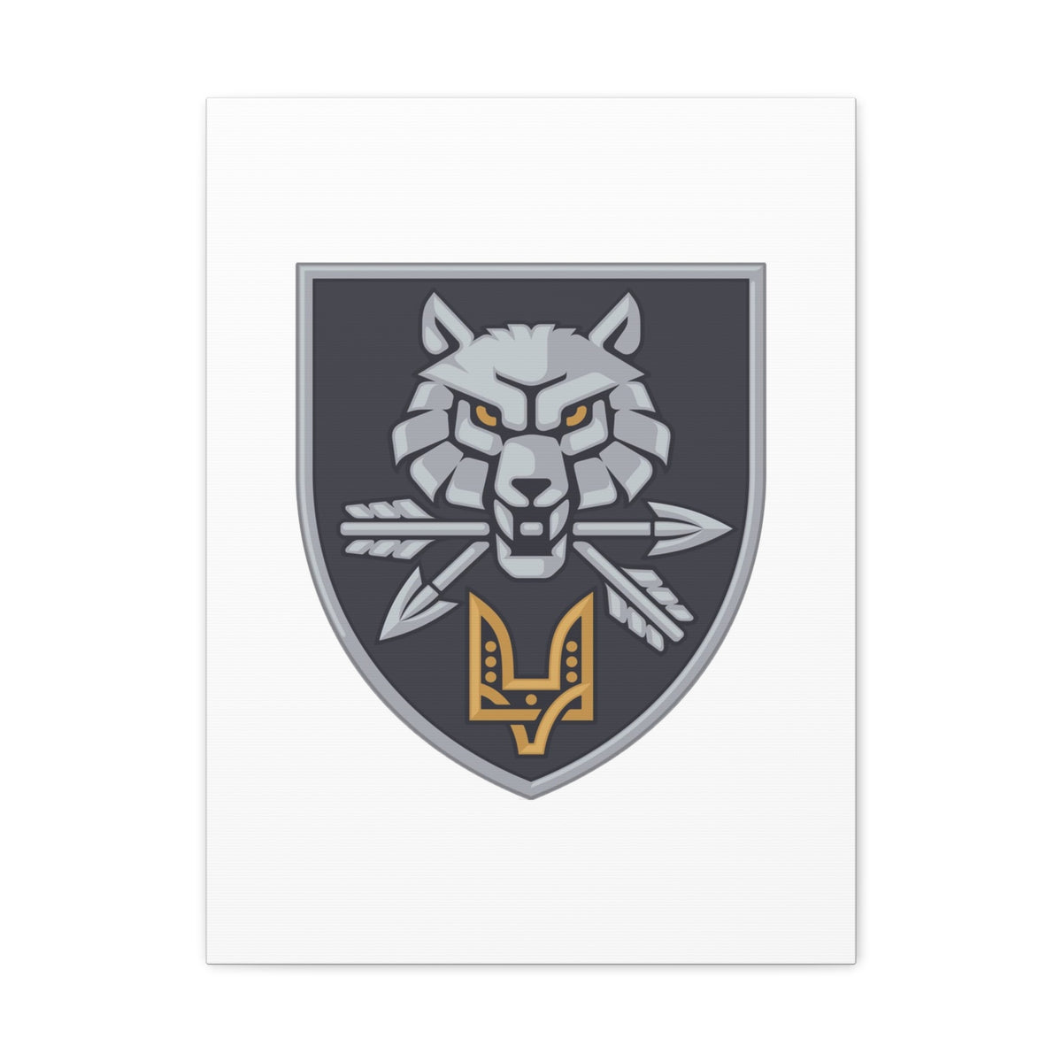 Special Operations Forces Command (Ukraine) - 18 in x 24 in Matte Canvas, Stretched, 1.25 in