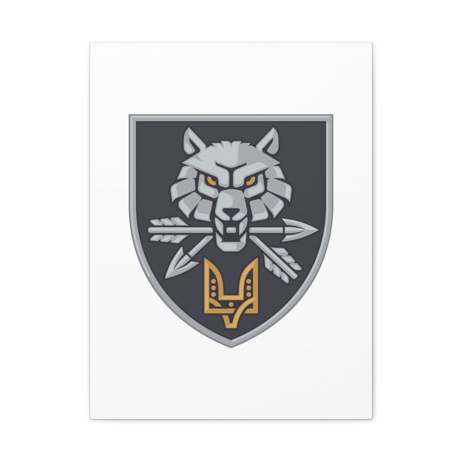 Special Operations Forces Command (Ukraine) - 18 in x 24 in Matte Canvas, Stretched, 1.25 in