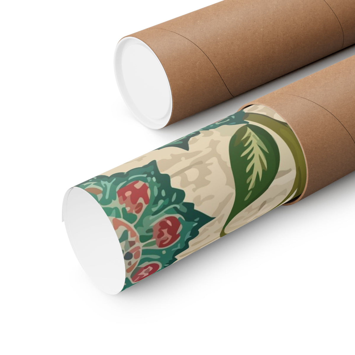 Folk Floral Pattern, Indian Inspired 01 - 18 in x 24 in Matte Poster