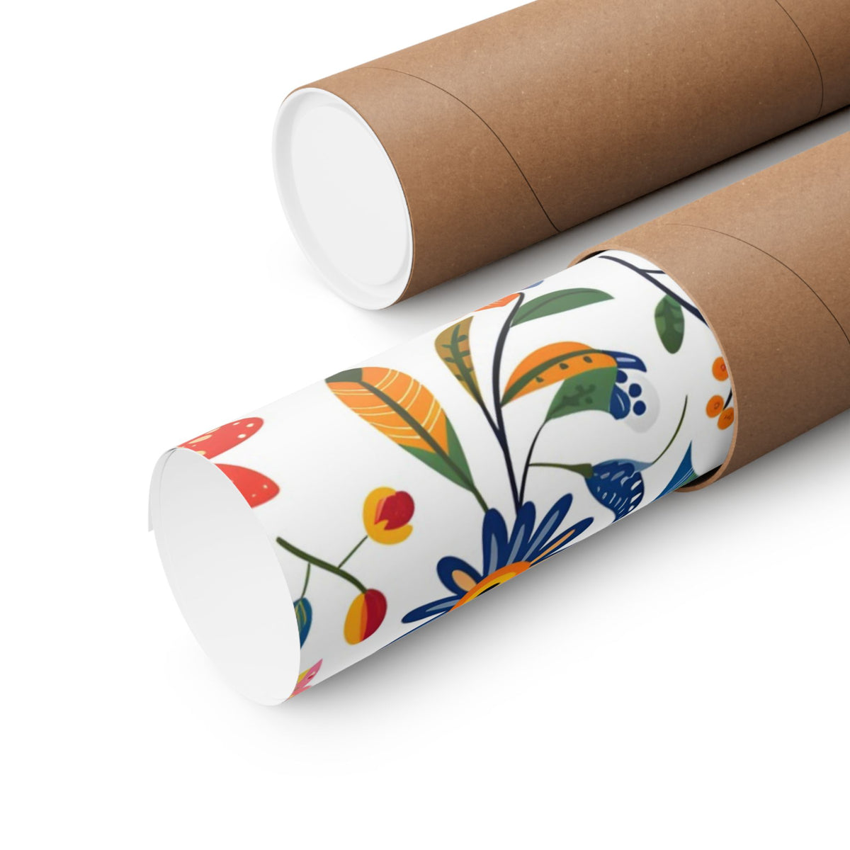Mexican Floral Fiesta Pattern 019 - 18 in x 24 in Matte Poster
