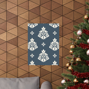Damask Pattern 035 - 18 in x 24 in Matte Poster
