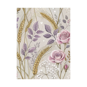 Wildflowers Pattern 049 - 18 in x 24 in Matte Poster
