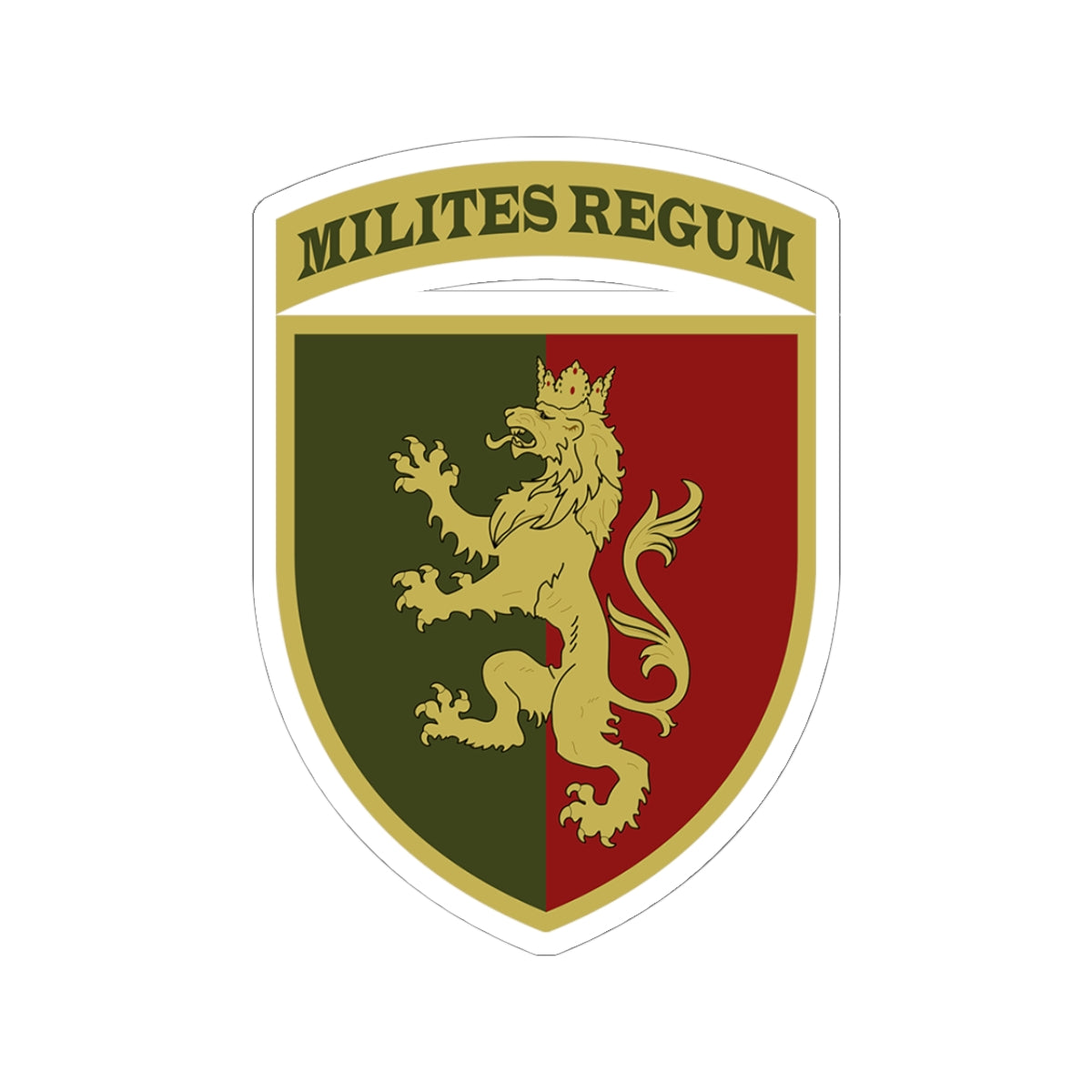 24th Mechanized Brigade (Ukraine) - 3" x 3" Kiss-Cut Sticker