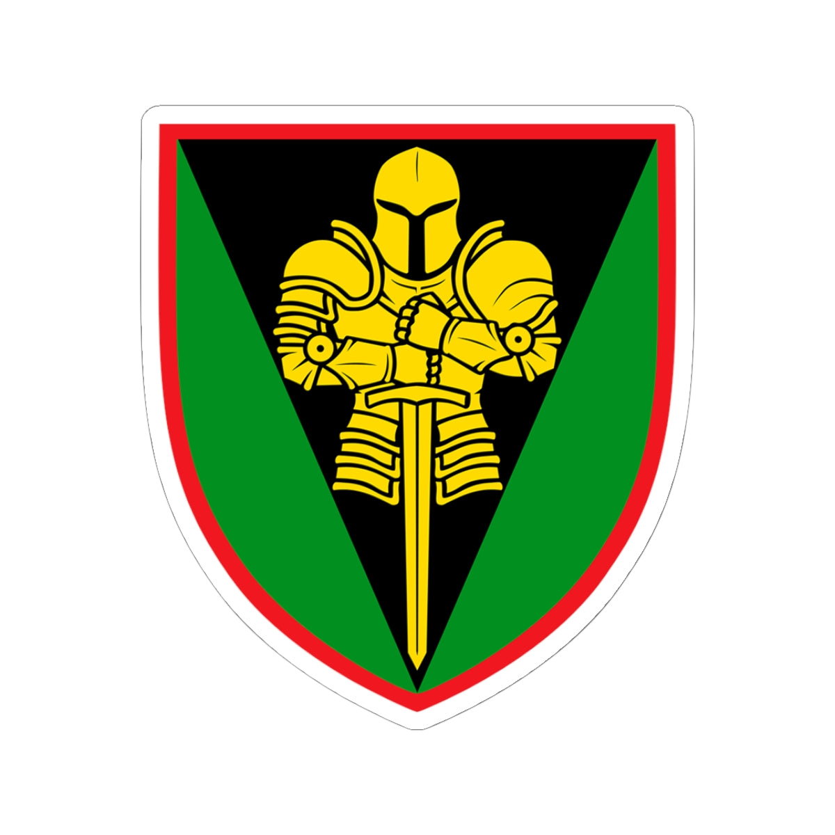 17th Heavy Mechanized Brigade (Ukraine) - 3" x 3" Kiss-Cut Sticker